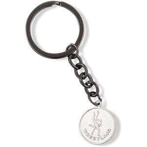 Wrestling Keychain - Wresting Charm Key Ring Key Chain